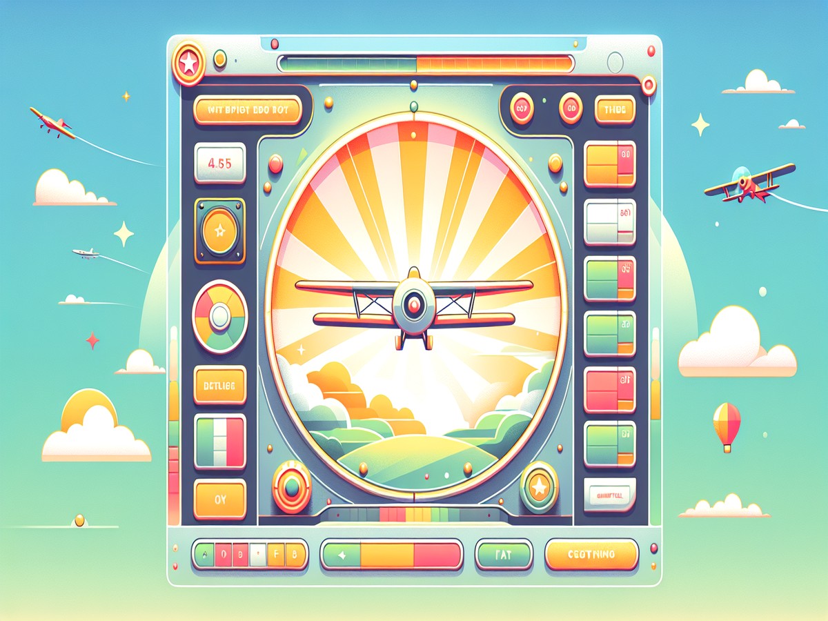 SCOUT Aviator Game featuring vibrant graphics and gameplay.